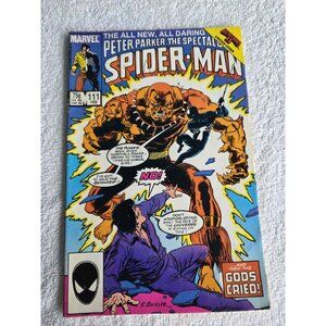 Peter Parker, The Spectacular Spider-Man #111 Marvel Comic Book 1986